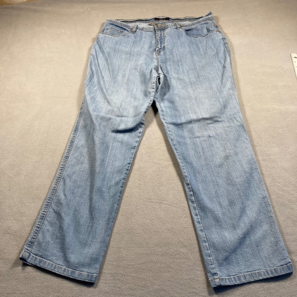 Vintage Bill Blass Jeans Womens Size 14 Blue Straight Leg Average Length Light